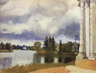 Lake in Tsarskoe Selo