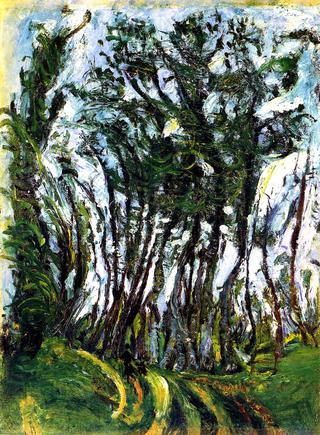 Autumn Trees, Champigny