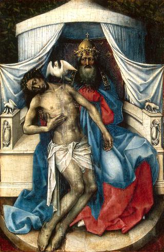 The Holy Trinity (from the Diptych of the Trinity and the Virgin of the Hearth)