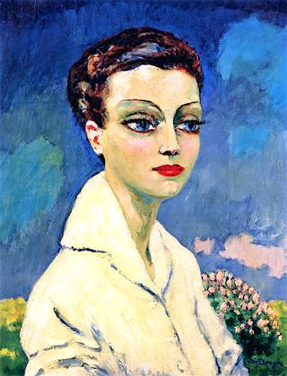 Woman in a White Blouse