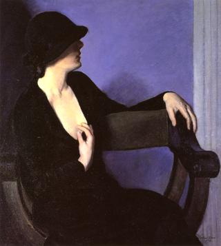 Study of Woman in Black