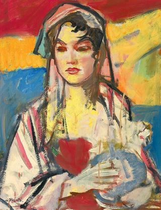 Portrait of a Woman from the Mediterranean