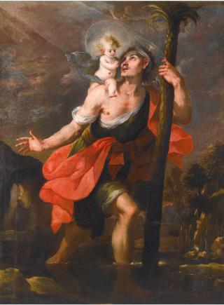 St. Christopher Carrying the Christ Child