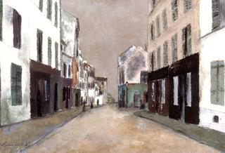 Street in Mont-Cenis