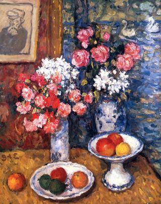 Still LIfe with Portrait of Renoir