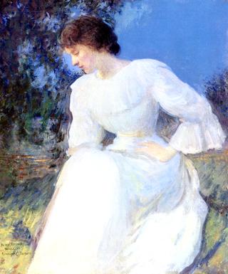 Portrait of a Woman in White