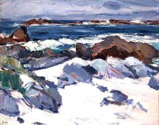 A Rocky Shore, Iona