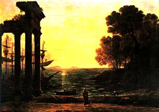Seascape with Ezekiel Crying on the Ruins of Tyre