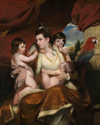 Lady Cockburn and her Three Eldest Sons