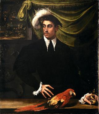 Man with a Parrot