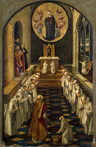 Apparition of the Virgin to a Community of Dominicans