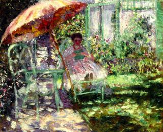 The Garden Parasol (study)