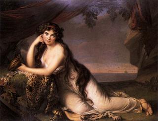 Lady Hamilton as Ariadne