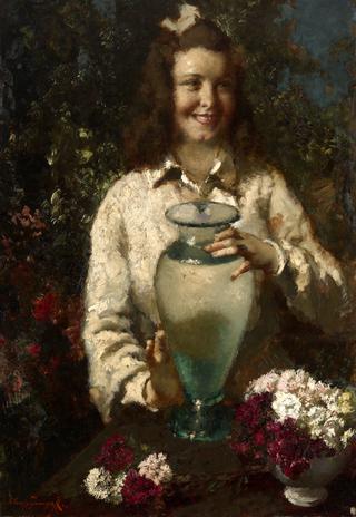 Girl with a Vase