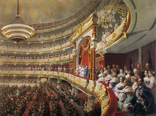 Performance at the Bolshoi Theater