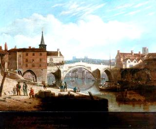 The Old Bridge over the River Ouse, York