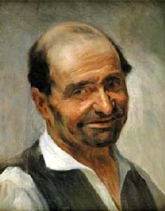 Portrait of man