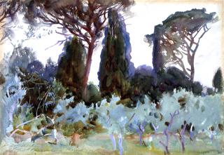 Landscape near Frascati