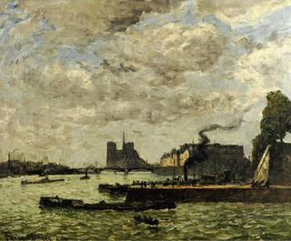 The Quay of Henri IV and Notre Dame