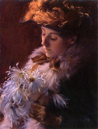 Woman with a Feathered Hat