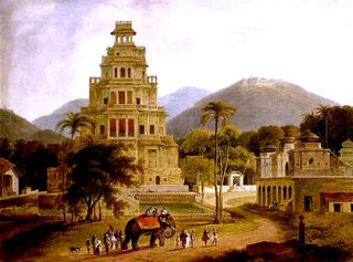 The Fort of Vellore in the Carnatic, India