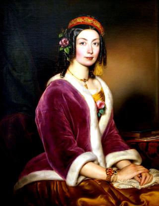 Portrait of a Woman in Velvet