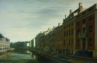 The ‘Golden Bend’ in the Herengracht, Amsterdam, Seen from the West