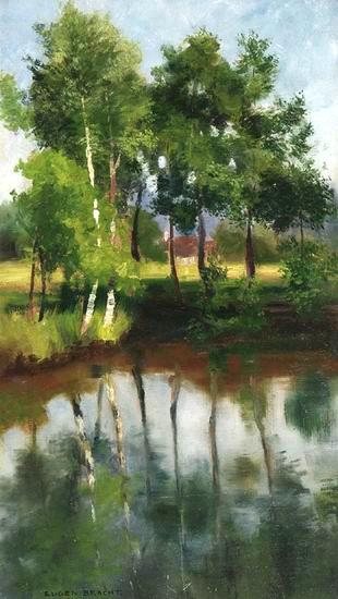 Creek with Birches (Bachlauf mit Birken)