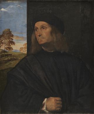 威尼斯画家乔瓦尼·贝里尼的肖像