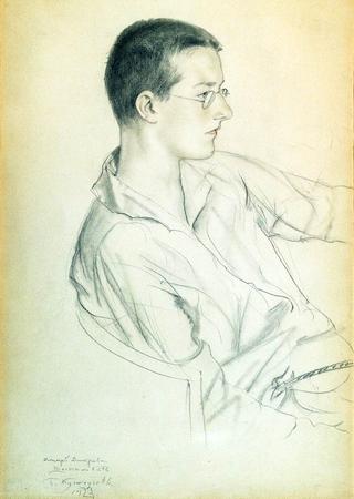 Portrait of Composer Dmitry Shostakovich