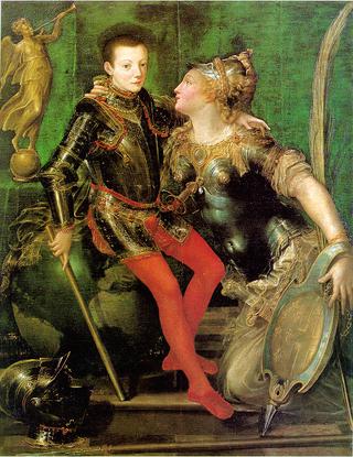 Alessandro Farnese, Duke of Parma and His Son, Ottavio Farnese