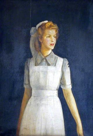 Joan Saxton, a Student Nurse