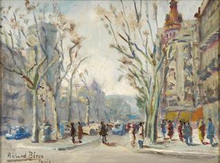 Parisian Street Scene
