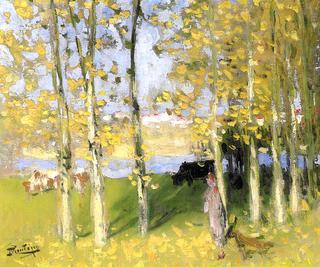 Cows by the River