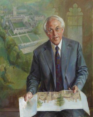 Portrait of Anthony David Smith, President of Magdalen College