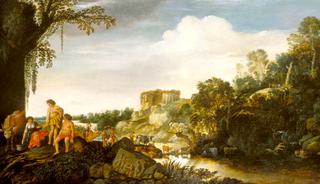 Landscape with an Arcadian Scene