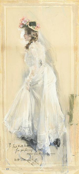 A Woman in White