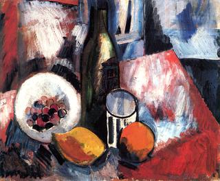 Fruit and Bottle