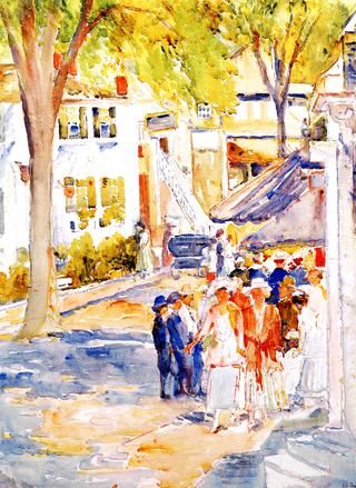 Street Scene, Plymouth, Massachusetts