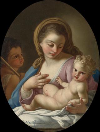 Virgin and Child with the Infant St John the Baptist