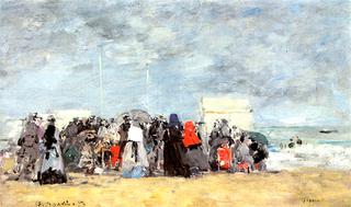 Trouville, Beach Scene