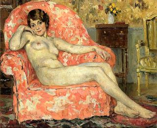 Little Nude in an Armchair