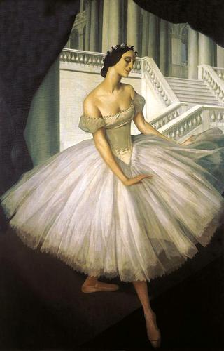 Portrait of Ballerina Anna Pavolva