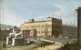 View of the Quirinal in Rome