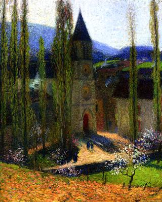 Church at Labastide du Vert, Late Afternoon