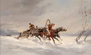 Troika Attacked by Wolves