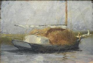 Study for Salt Hay Boats