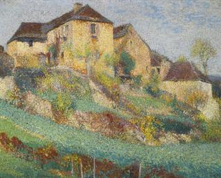 Paysage avec Maison