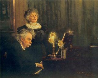 Nina and Edvard Grieg