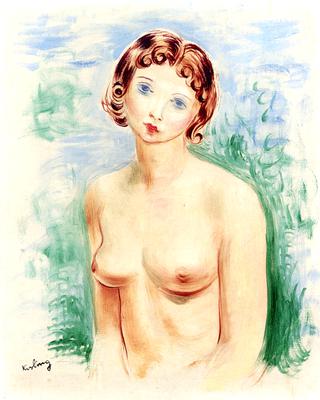 Bust of a Nude Girl